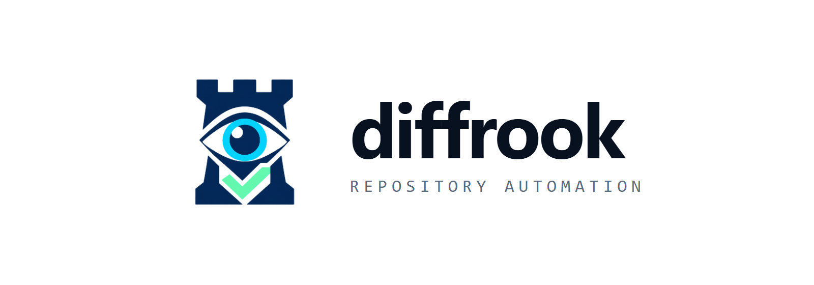 Diffrook logo with wordmark on a light background